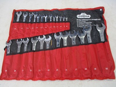 Lot 25 PIECE SPANNER SET