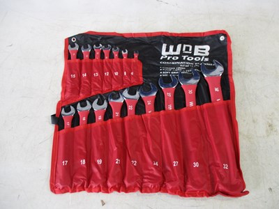 Lot 35 - 16PC COMBINATION SPANNER SET