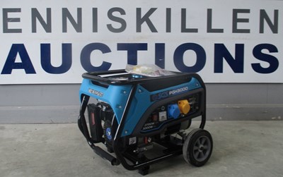 Lot 215 - SGS 3.75 KVA PORTABLE PETROL GENERATOR { 4-STROKE 7HP }