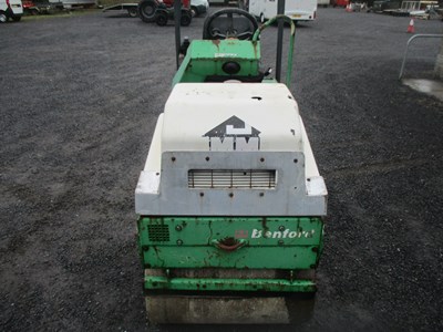 Lot 122 - BENFORD TWIN DRUM VIBRATING ROLLER