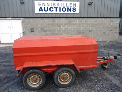 Lot BREEZEMOUNT 1300 LITRE BUNDED DIESEL BOWSER