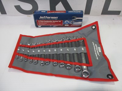 Lot 12 PIECE COMBINATION SPANNER SET