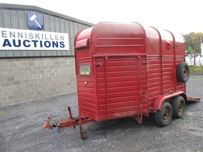 Lot 142 - RICE BAUFORD DOUBLE HORSEBOX