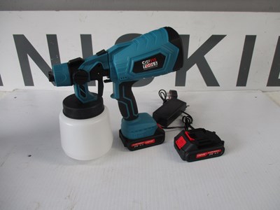 Lot 41 - NEW CORDLESS SPRAYER WITH X2 BATTERIES AND CHARGER