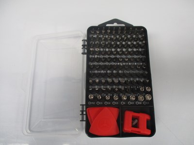 Lot 23 - NEW 122 PIECE PRECISION SCREWDRIVER SET