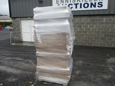 Lot 123 - PALLET OF COMPRESSED WOOD CHIPS FOR FIREWOOD