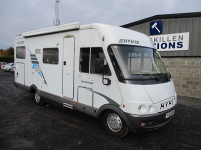 Lot 2004 FIAT HYMER HYMERMOBIL B644 CAMPER VAN