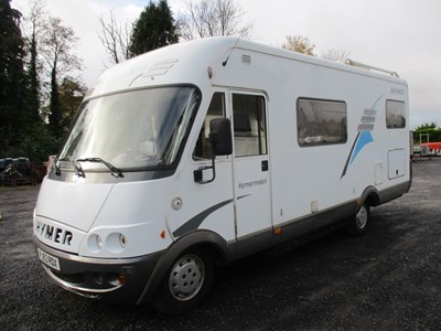 Lot 2004 FIAT HYMER HYMERMOBIL B644 CAMPER VAN