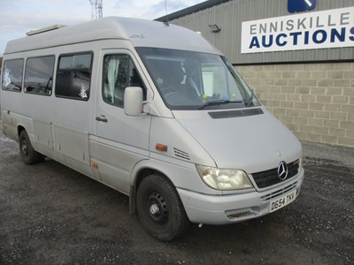 Lot 2004 MERCEDES SPRINTER 313 CDI LWB MOTOR CARAVAN 2.2