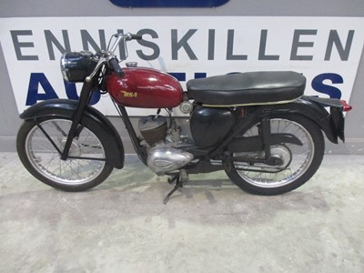 Lot 1958 BSA 175CC MOTORCYCLE