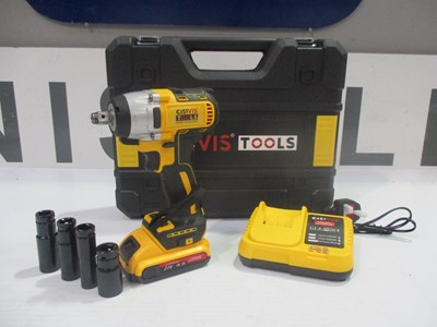 Lot NEW CORDLESS IMPACT DRIVER 300NW WITH BATTERY, CHARGER AND ACCESSORIES