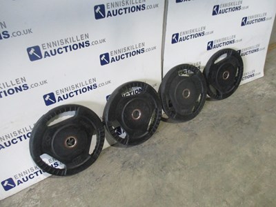 Lot 28 - PULSE RUBBER COVERED OLYMPIC PLATES - 4X25KG