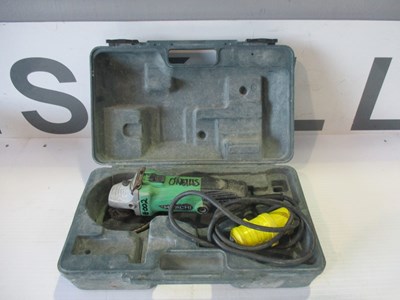 Lot HITACHI 110V 4" ANGLE GRINDER