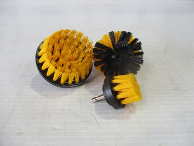 Lot NEW 3 PIECE DRILL CLEANING BRUSH SET