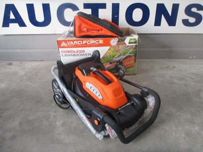 Lot YARD FORCE CORDLESS LAWN MOWER