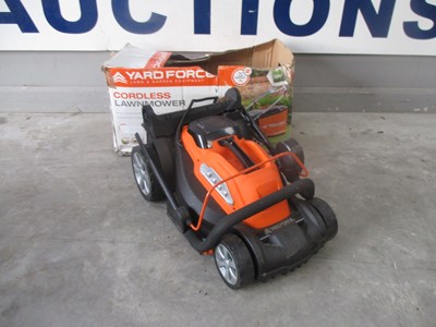 Lot YARD FORCE CORDLESS LAWN MOWER