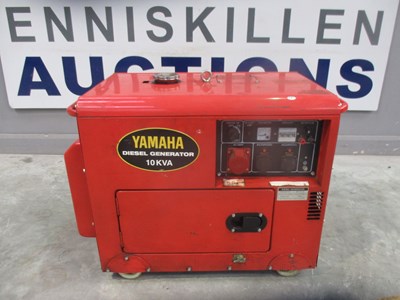 Lot YAMAHA 10 KVA DIESEL GENERATOR