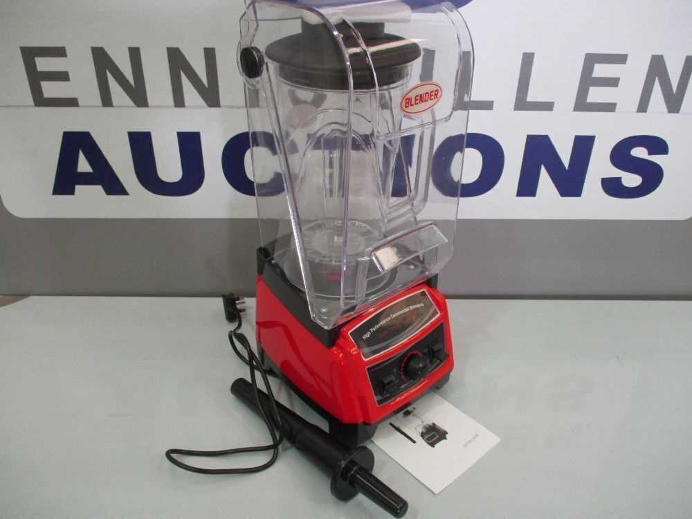 NEW 3.8 LITRE COMMERCIAL BAR BLENDER WITH SOUND COVER